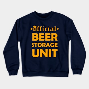 Official BEER STORAGE UNIT Crewneck Sweatshirt